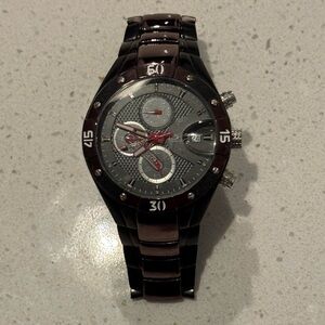 Daniel Steiger Vintage Chronograph Men’s Watch DS8072 M352 rare date graphite